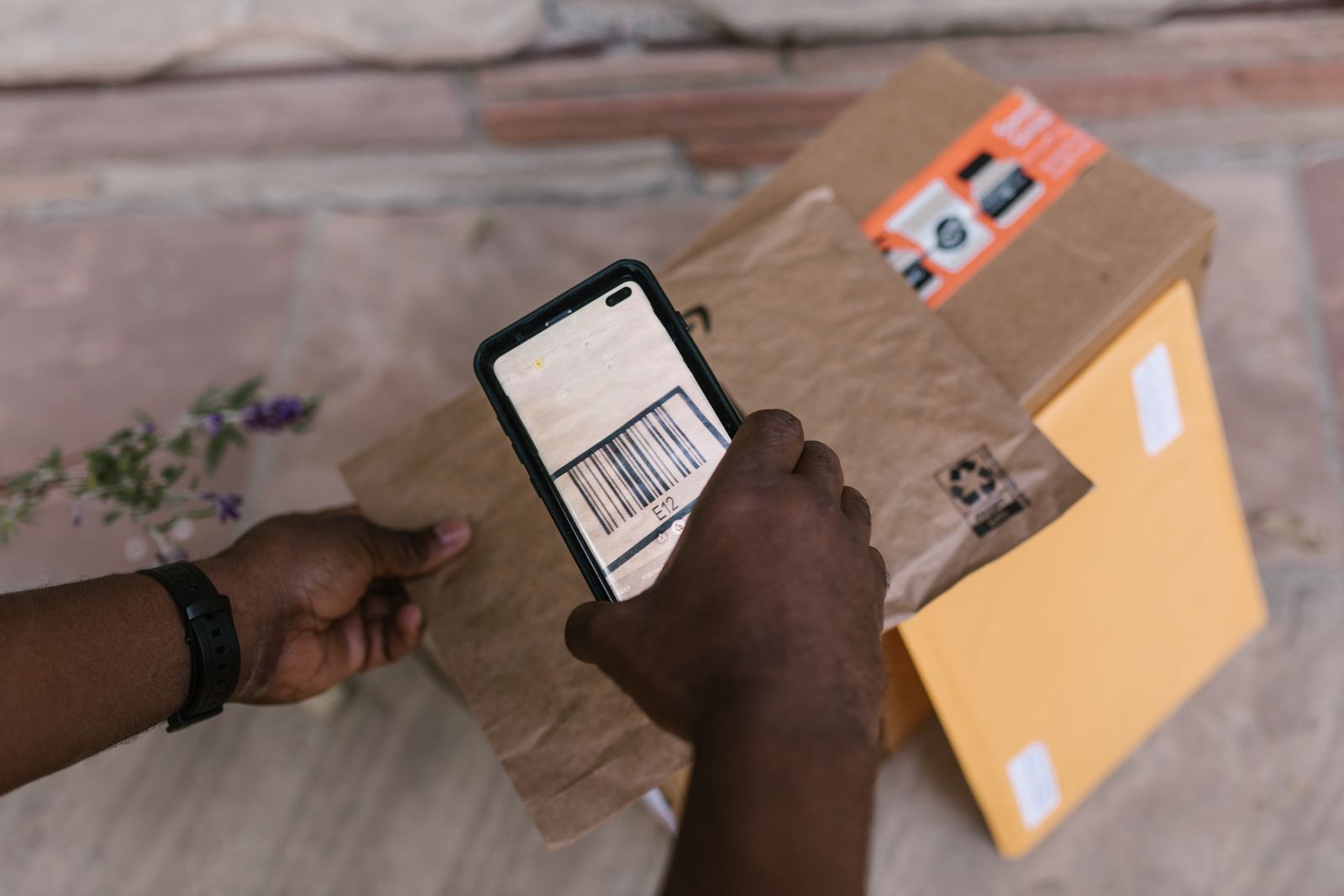Barcode scanning process